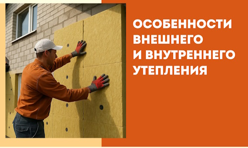 Какие особенности внешнего и внутреннего утепления в Салавате