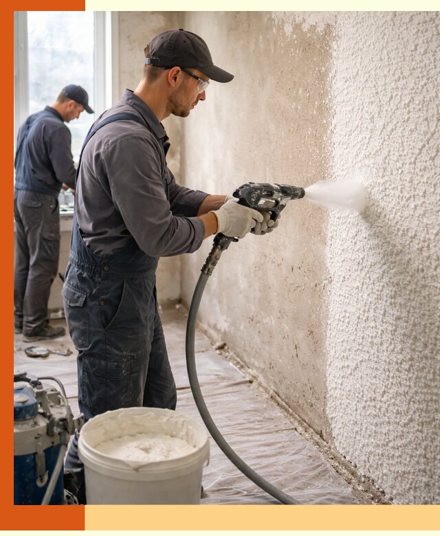 Утепление стен жидкой теплоизоляцией в Салавате для квартир и домов